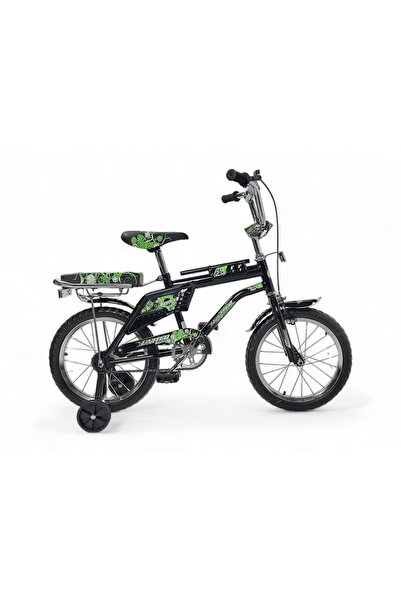 ALBADER دراجة للأطفال، دراجة رامبو مقاس 16 بوصة، دراجة للأطفال مع عجلات تدريب وإضافات