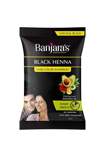 Banjara's شامبو لون الشعر بالحناء السوداء