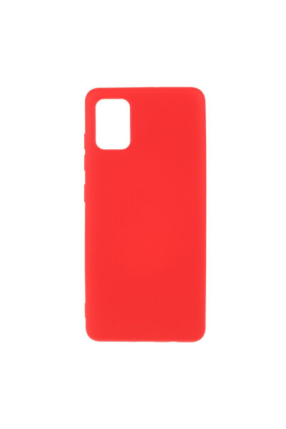 Flippy Husa protectie compatibila cu Samsung A51 Liquid Silicone Case Rosu