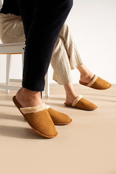Mode Cool Unisex Comfortable Fluffy Home & Garden Slippers – Warm Lined