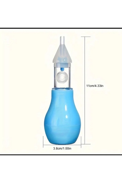 ORGANICYOU FOSHAN Silikon Burun Aspiratörü Çocuklar için-Kolay Kullanılan Pompa Tipi Sümük Temizleyici Pembe