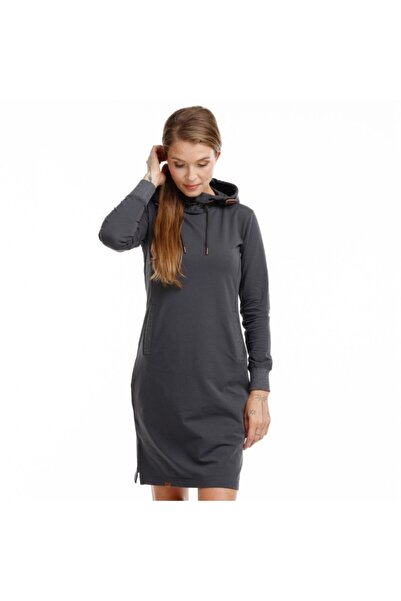 Bushman Kleid Illa dunkelgrau S