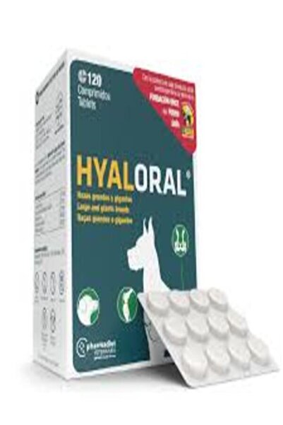 Pharmadiet Hyaloral Kedi Köpek için Eklem ve Ligament Desteği 120 Tablet