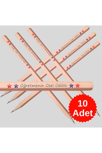DeBu Tasarım Öğrenci Motivasyonu Öğretmenin Özel Ödülü 10 Adet Kalem 10 Adet Silgi