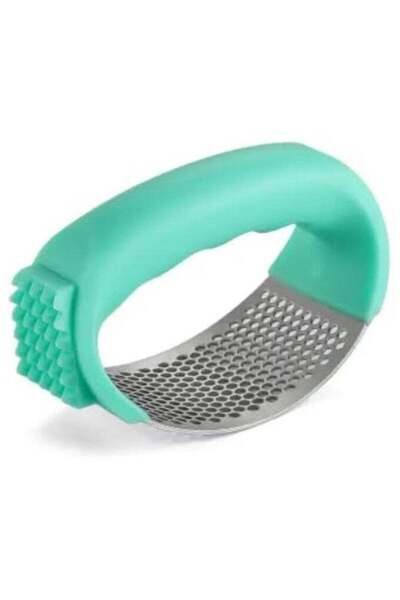 Mirfa مطحنة ثوم يدوية من الفولاذ المقاوم للصدأ ومطرقة لحم بمقبض مريح