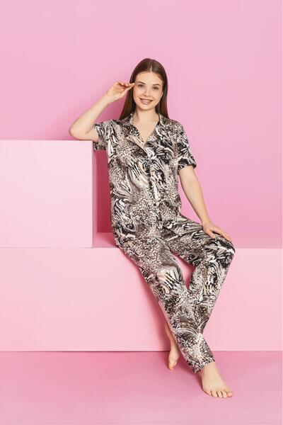 Hepyek Σετ πιτζάμες με κουμπιά μπροστά από την μάρκα Milan