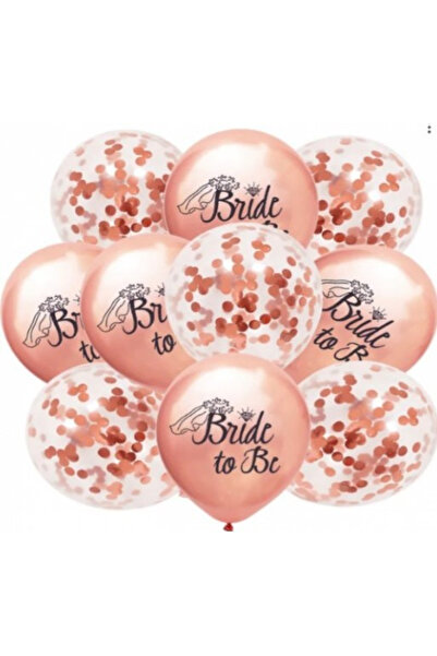 Toolsy Set 10 Baloane din Latex, Flippy, Model Party Bride To Be, 30 cm, Roz ...