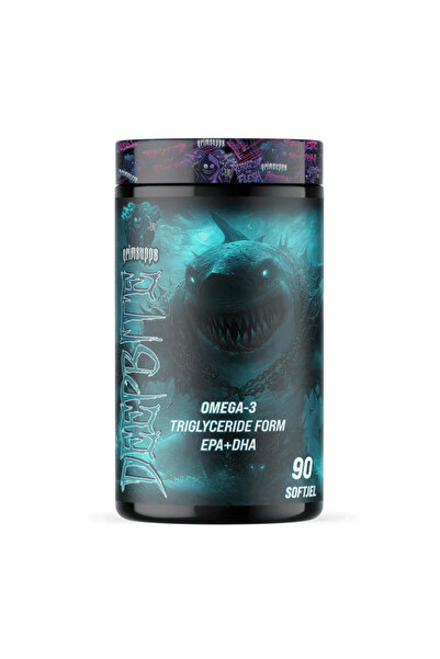 grimlabs DEEPBITE OMEGA-3 BALIK YAĞI 1000mg EPA DHA 90 Soft Jel