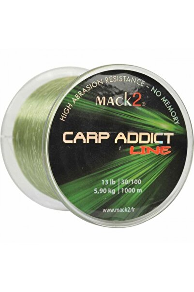 OEM Fir monofilament Mack2 Carp Addict 1000m verde, 0,33 mm cu o rezistență de 6,5 kg