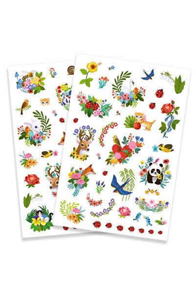 djeco Happy Spring Tattoos,