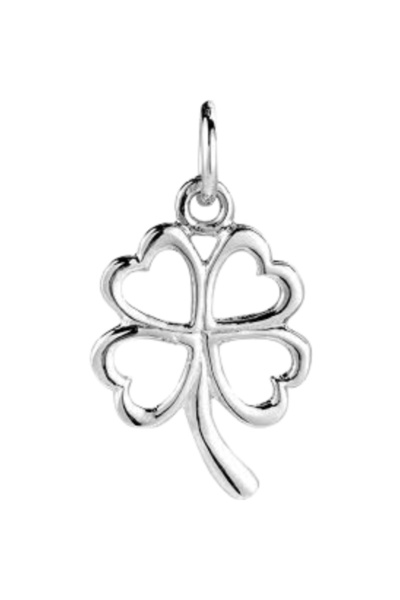 Flippy Pandantiv din Argint 925 Jolie Silver, Model Trifoi Contur, 20 x 12 mm...