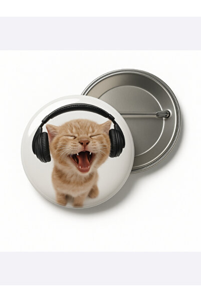 Punky Store Kişiye Özel 44 mm Tasarım Rozet Seti- 15 adet