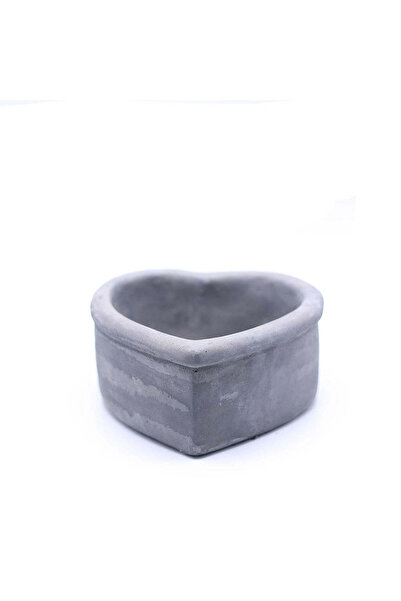 Greenmall Kalpli Beton Saksı Gri