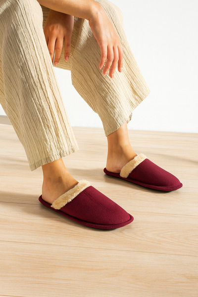 Mode Cool Unisex Comfortable Fluffy Home & Garden Slippers – Warm Lined