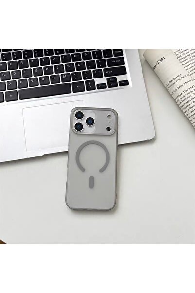 EDELFU iPhone 17 Pro Max Mica Magsafe Matte Texture Anti-Fingerprint Hard Lightweight Phone Case (Not Silicone)