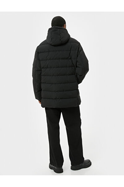 Koton Inflatable Jacket Hooded with Zipper