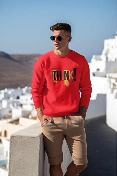 ArtYus SARITHINK cu imprimeu guler rotund piese Swea tricou