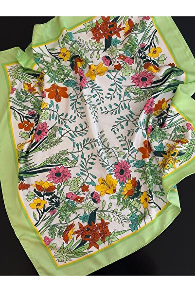 NFS BUTİK Brand Model Patterned Scarf Models