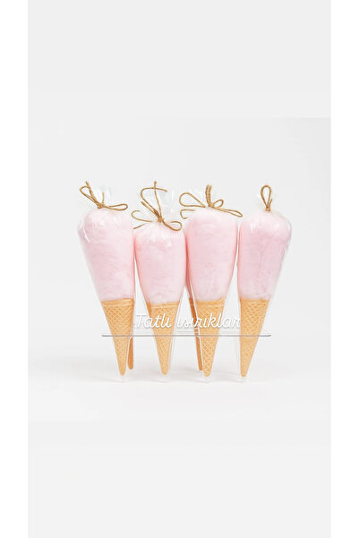 TATLI ISIRIKLAR Kornet Külahta Pamuk Şeker – Tatlı Isırıklar, El Yapımı & Taze Üretim 24' lü