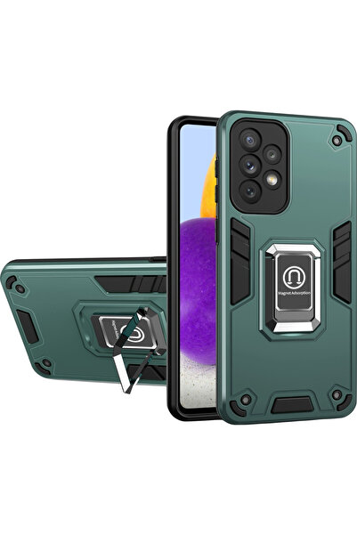 Flippy Husa Iron Warriors pentru iPhone 11, Flippy, Hybrid Ring Holder Kickst...