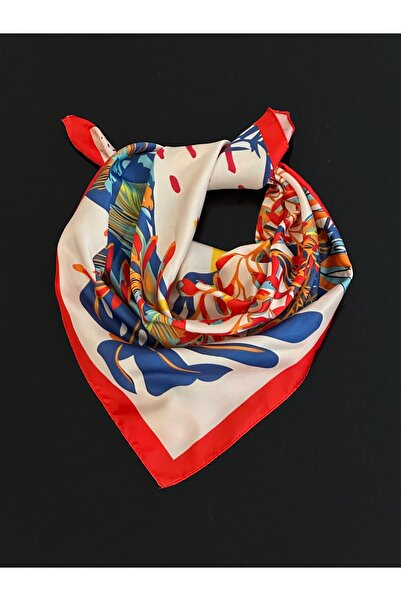 NFS BUTİK Brand Model Patterned Scarf Models