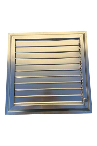 irişka Grille Aluminum Metallic Back Grille 44X44 cm