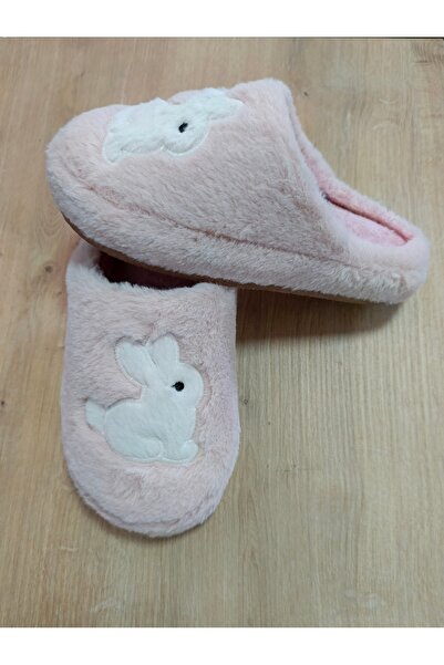 KMS HOME Powder Pink Women's Winter House Slippers Young Girls House Slippers