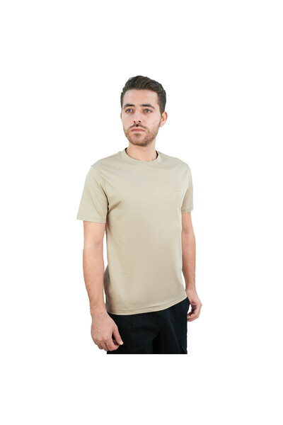 Giordano Men's Slim Fit Crewneck Tee - Cotton Modal Silk Blend