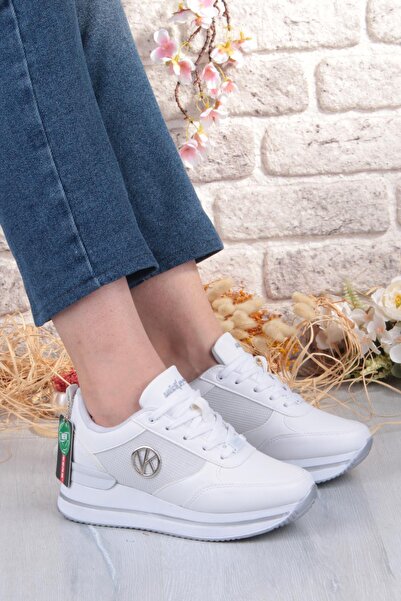 fort 2927 Wks حذاء رياضي نسائي مريح وخفيف الوزن ونعل سميك