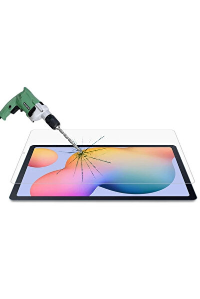 Genel Markalar Galaxy Tab S6 Lite P610- P615 Tempered Kırılmaz Cam Ekran Koruyucu-(5775)