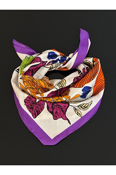 NFS BUTİK Brand Model Patterned Scarf Models