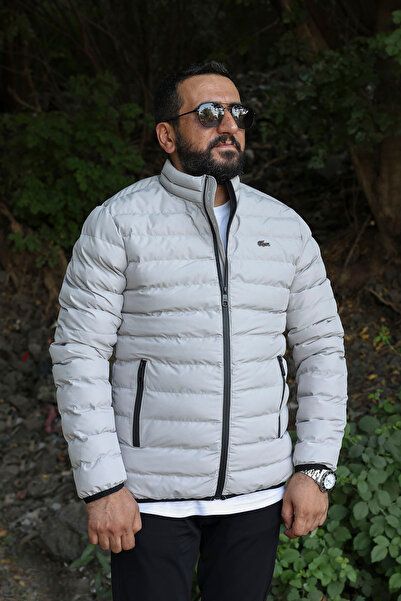 Genel Markalar Su Ve Rüzgar Geçirmez Erkek Kışlık Mont Şişme Mont