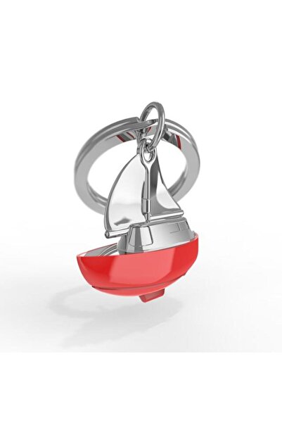 Metalmorphose Yelkenli Tekne Anahtarlık