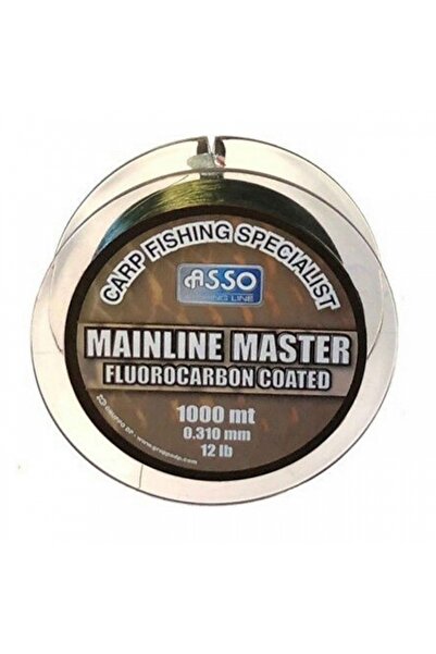 ASSO Monofilament Mainline Master 0.30mm 5.44kg 1000m Verde
