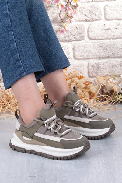 Guja Γυναικεία αθλητικά παπούτσια με άνετη ελαφριά χοντρή σόλα