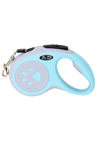 Flippy Lesa Automata Retractabila, Flippy, pentru Caini, 3m, 20 kg, ABS, Gri/...