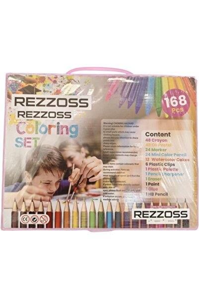 REZZOSS NEW Children Deluxe Art Drawing Set for Kids Case Art and Craft Suppl...