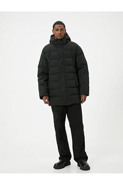 Koton Inflatable Jacket Hooded with Zipper