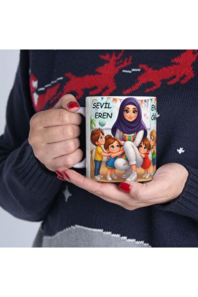 sıradışıhediyem Teacher Mug Cup Teachers Day Mug Gift for Teacher Mug Gift