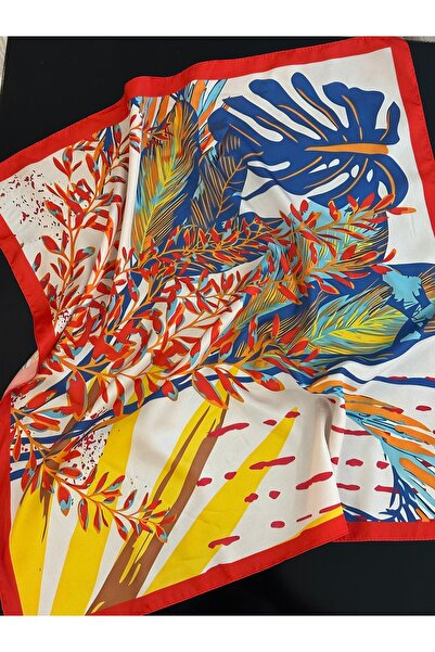 NFS BUTİK Brand Model Patterned Scarf Models