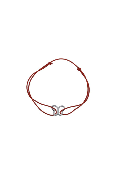 Toolsy Bratara Snur Reglabil, Argint 925, Fluture, Jolie Silver, 0.4 g, 1 cm x 0.7 cm