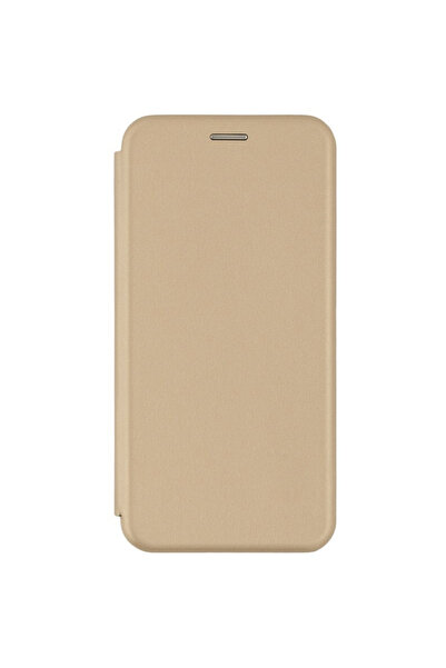 Flippy Husa de protectie compatibila cu Apple iPhone 13 Magnet Book Case Auriu