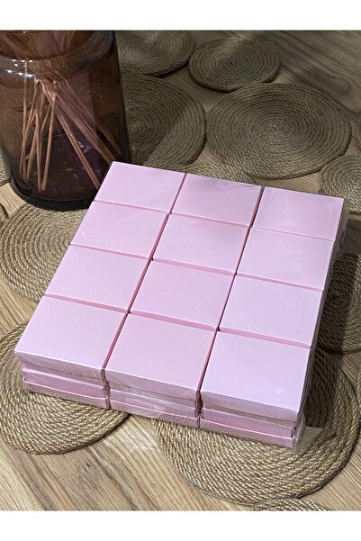 TR Kolye Küpe Yüzük Kutusu 24 Adet 6x8x3cm 1.5cm Siyah Kadife Süngerli (MONTAJLI)