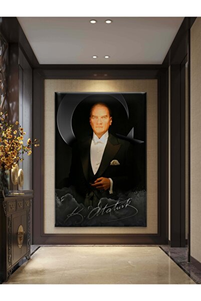 ESLEM ATATÜRK BASKI KANVAS TABLO