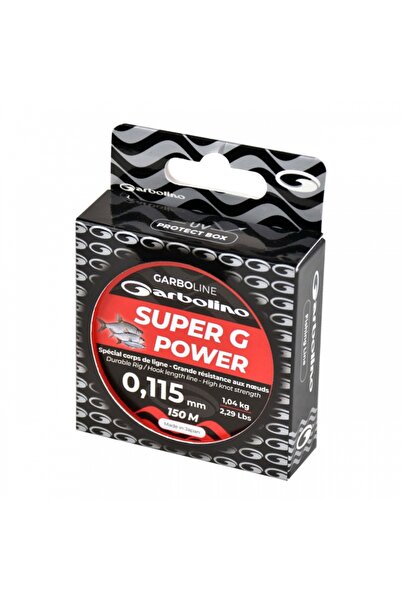Garbolino Monofilament 150m Super G Power 0.196mm, R 3.26kg