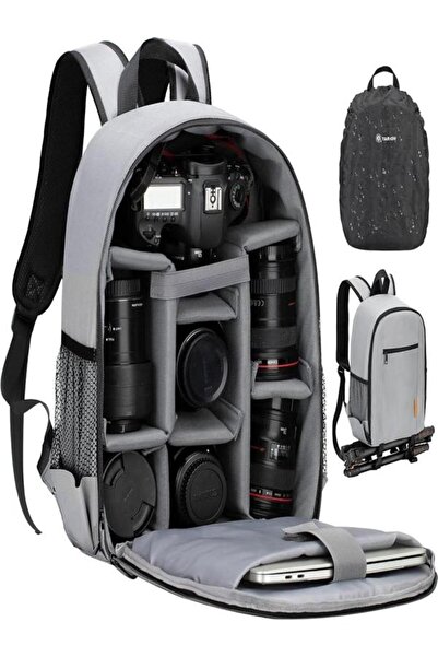 OEM Professional Photo Backpack with Adjustable Compartments, for DSLR/Mirrorless, Tripod Mount, 15.6 Laptop