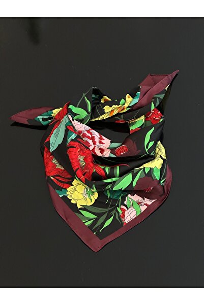 NFS BUTİK Brand Model Patterned Scarf Models