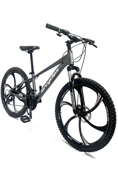BRC Bicicleta MTB 24″ BR Tornado, cadru Aluminiu, 21 viteze, Roti magnesium c...