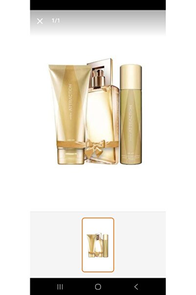 AVON Atraction kadın parfüm seti
