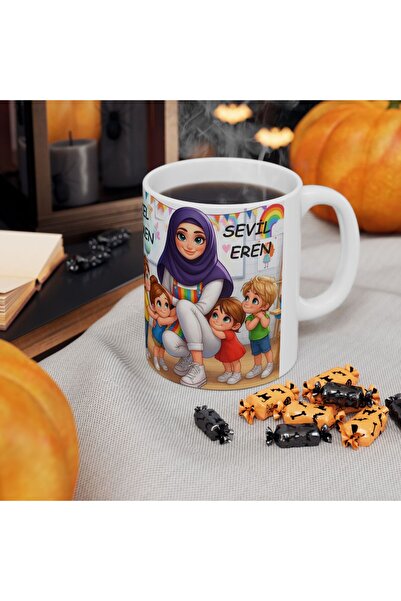 sıradışıhediyem Teacher Mug Cup Teachers Day Mug Gift for Teacher Mug Gift